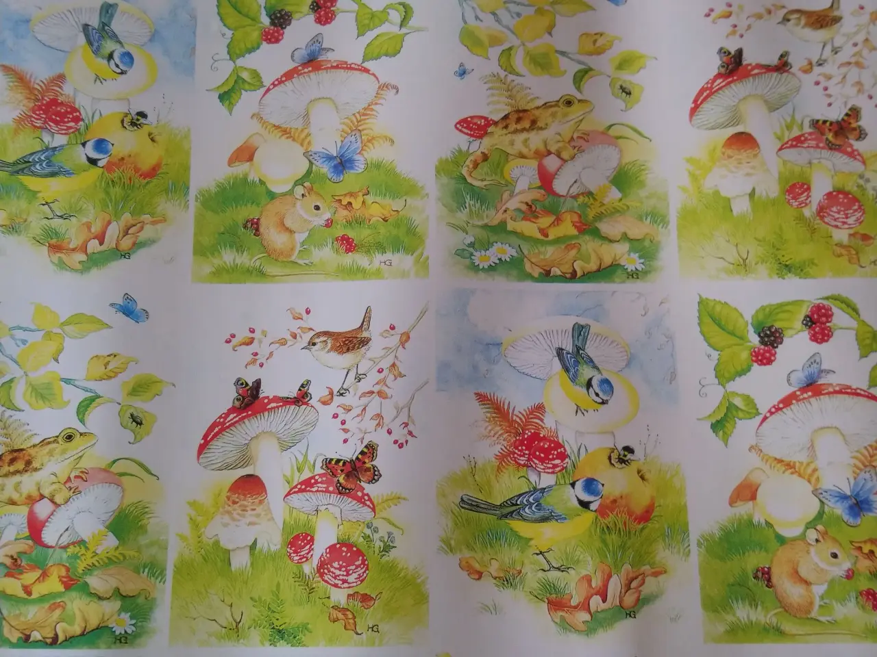 Billede 5 - 6 rl a`50x70 cm forsk. motiver