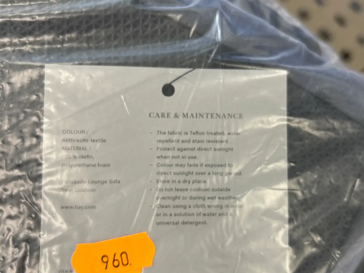 Billede 1 - Hynde HAY Palissade lounge sofa