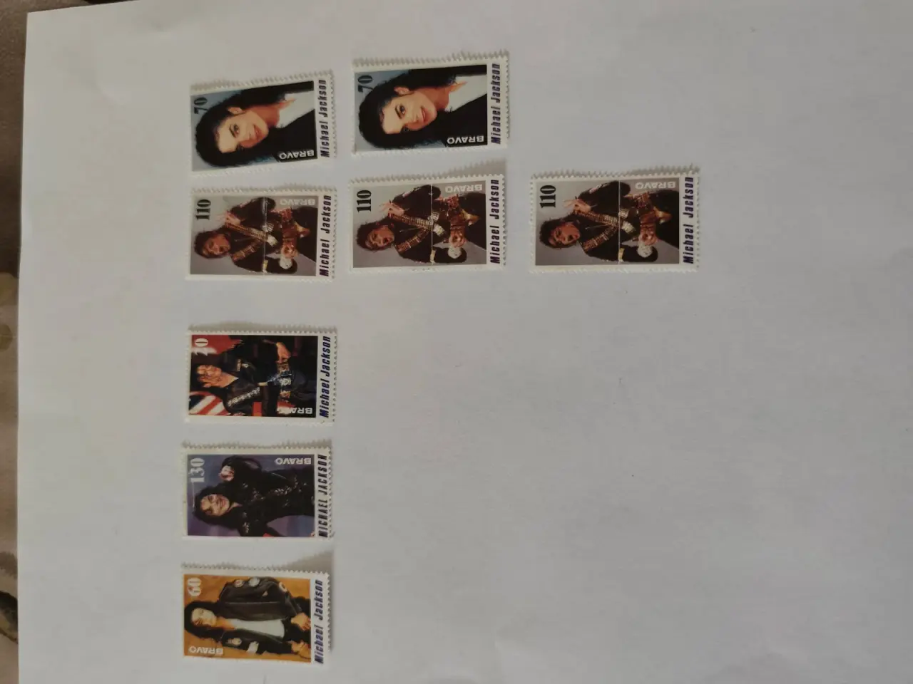 Billede 1 - Frimærker med Michael Jackson 