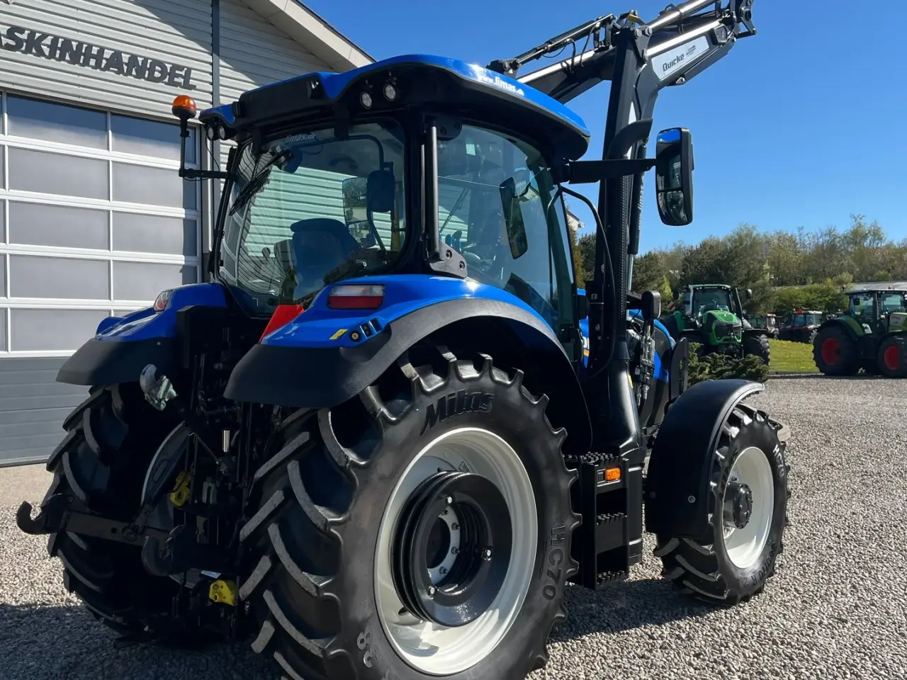 Billede 14 - New Holland T6.145 AC Med frontlæsser