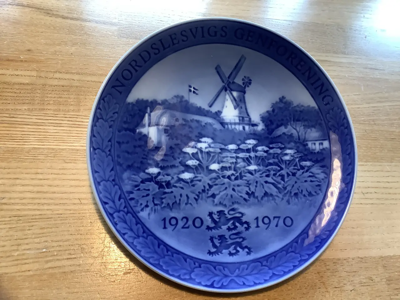 Billede 1 - Royal Copenhagen Nordslevisk Genforening Dybbøl mø