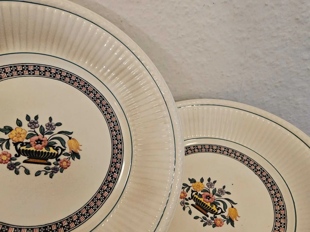 Billede 4 - Antikke Wedgwood tallerkener 2 stk
