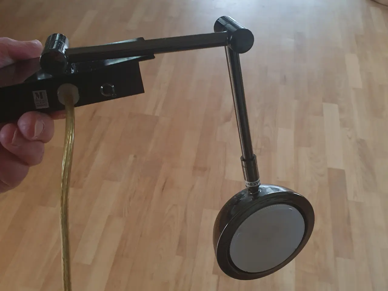Billede 2 - Flotte Væg sving lamper, evt strikkelampe