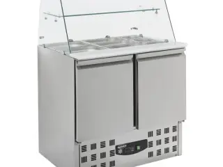 Saladette – med 2 døre - B900 x D700 x H850 mm