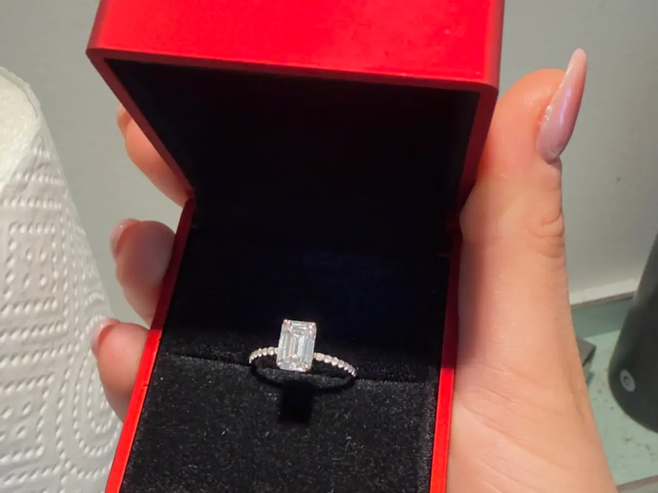 Billede 1 - Diamantring 