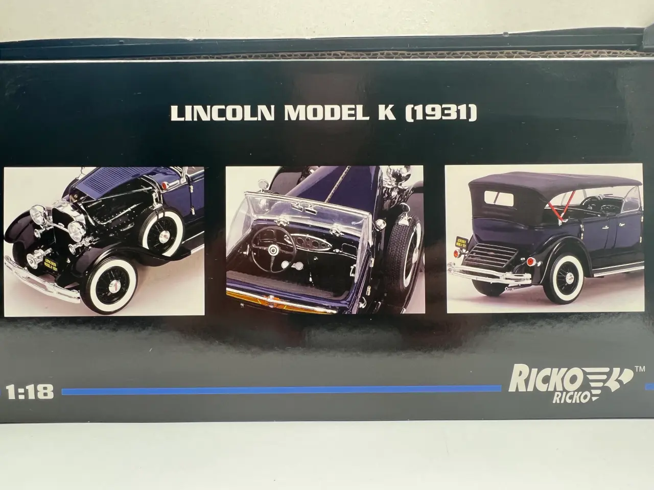 Billede 7 - 1931 Lincoln Model K 1:18 Flot og detaljeret