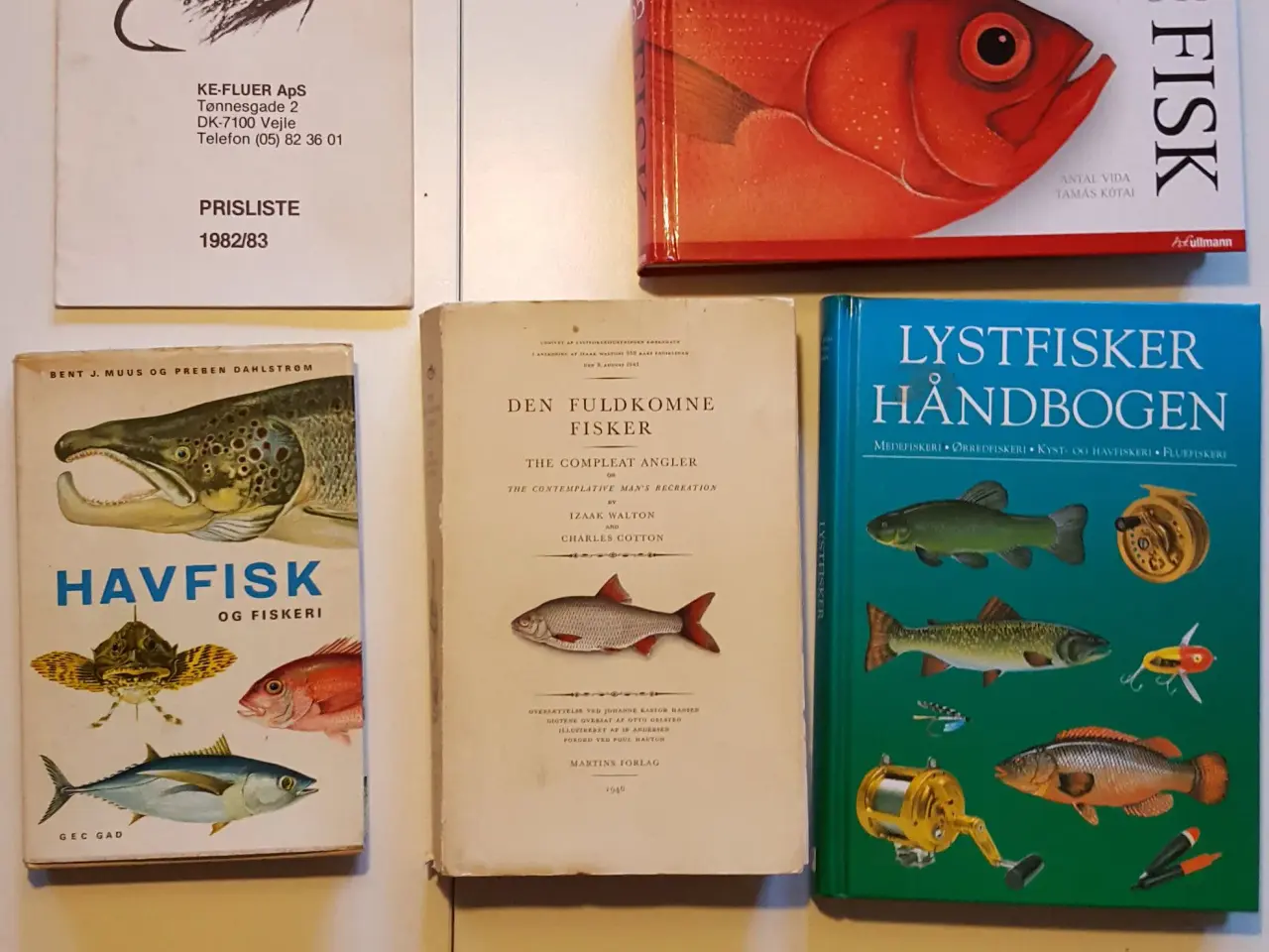 Billede 1 - fiskebøger
