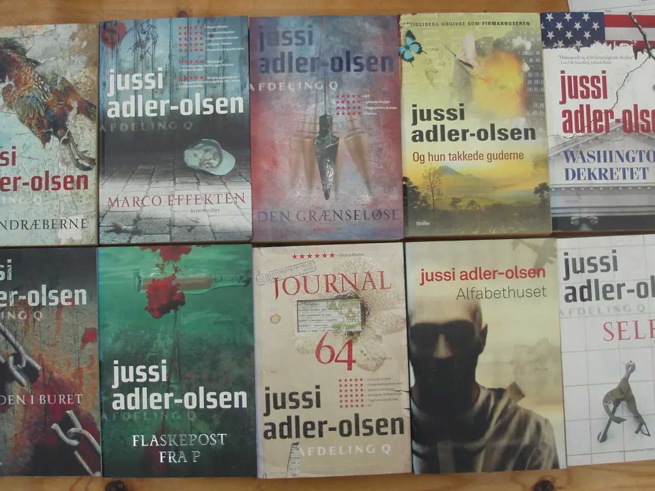 Billede 2 - Jussi Adler-Olsen diverse paperback bøger