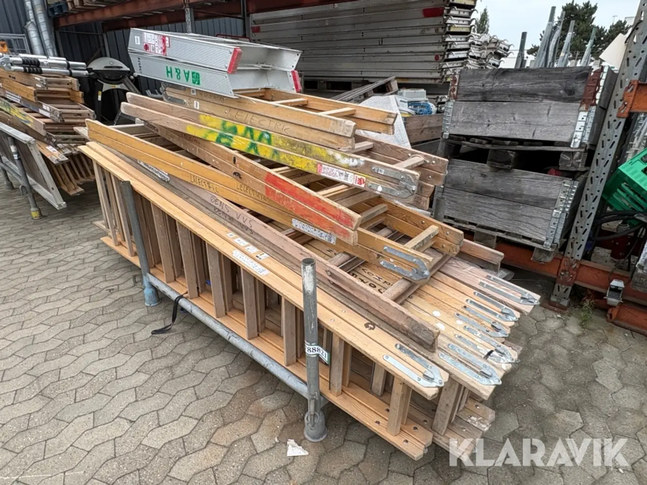 Billede 1 - Assorterede stiger - 12 styk