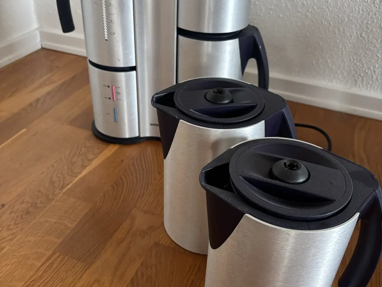 Billede 3 - Siemens kaffemaskine med termokander sølv/sort