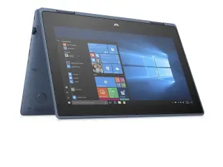 HP Probook X360 11 G5 EE 11'' Intel Pentium Silver N5030 1,1GHz 128GB NVMe 4GB Win11 Pro Touchskærm (Blå) - Grade B