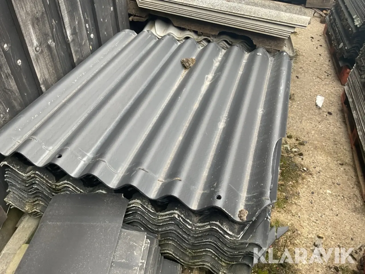 Billede 11 - Blandet lot med tagplader -omkring 1200 styk