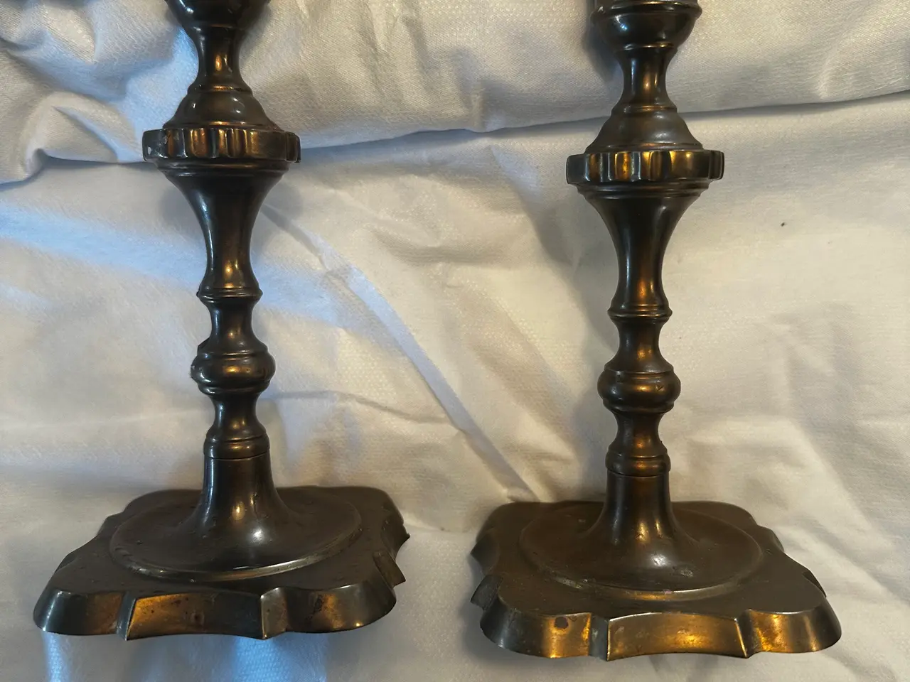 Billede 2 - Malm lysestager