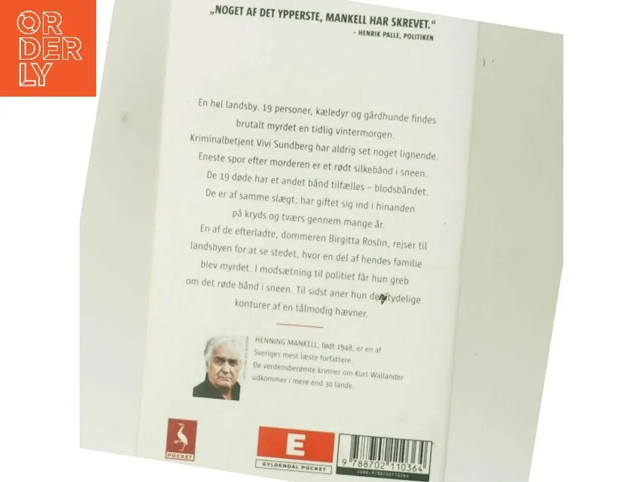Billede 3 - Kineseren af Henning Mankell (Bog)