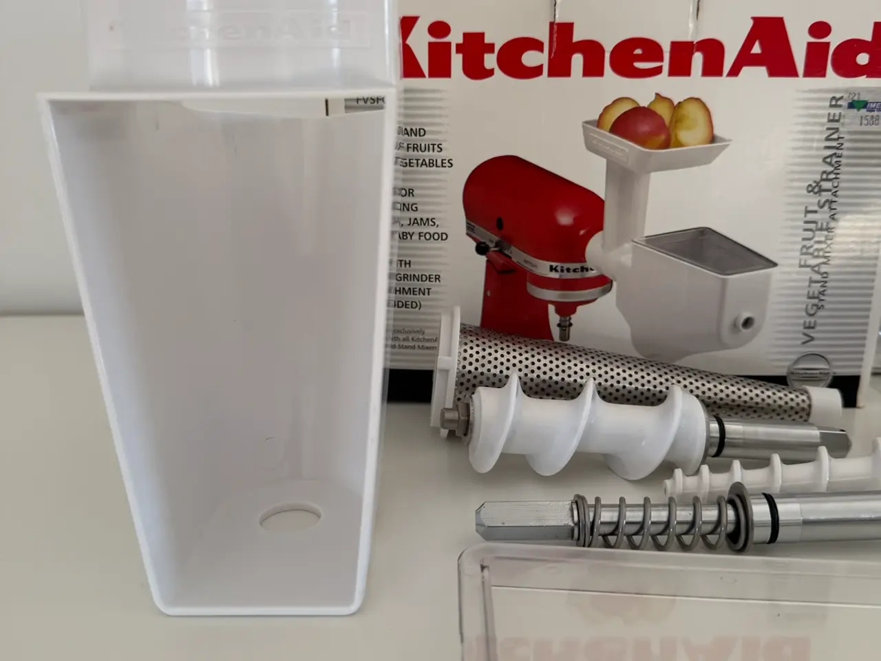 Billede 2 - KitchenAid kødhakker & purépresser udstyr