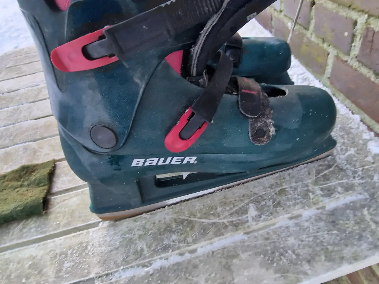 Billede 2 - Ishockeyskøjter BAUER 