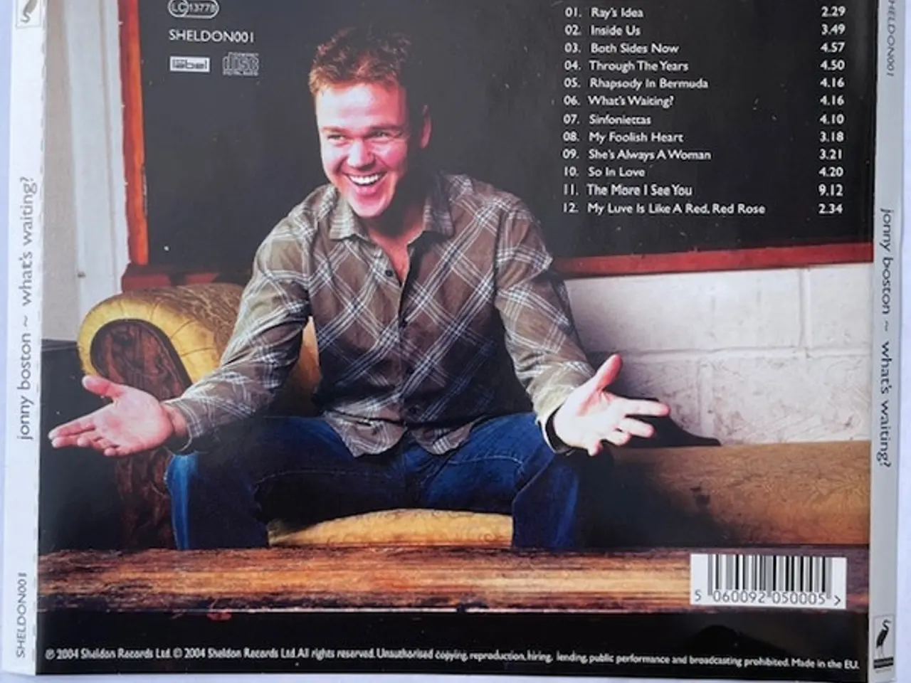 Billede 3 - Jonny Boston – What's Waiting – CD
