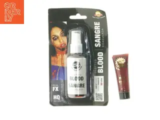 Makeup sæt med koaguleret blod fra Fiesta Guirca