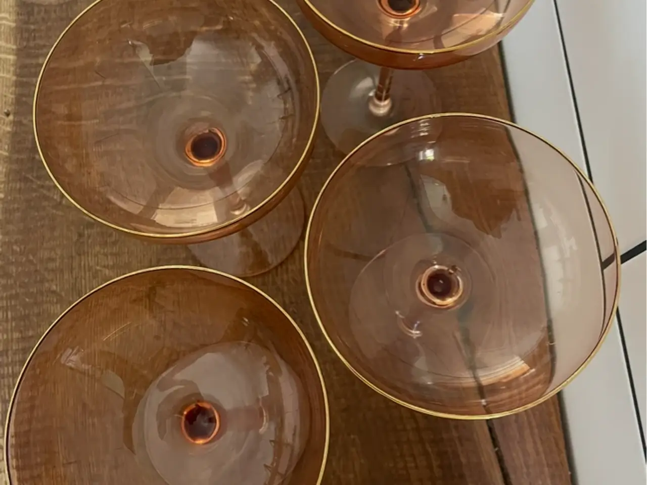 Billede 2 - 4 stk Cocktails Glas fra Modern House dekorerade