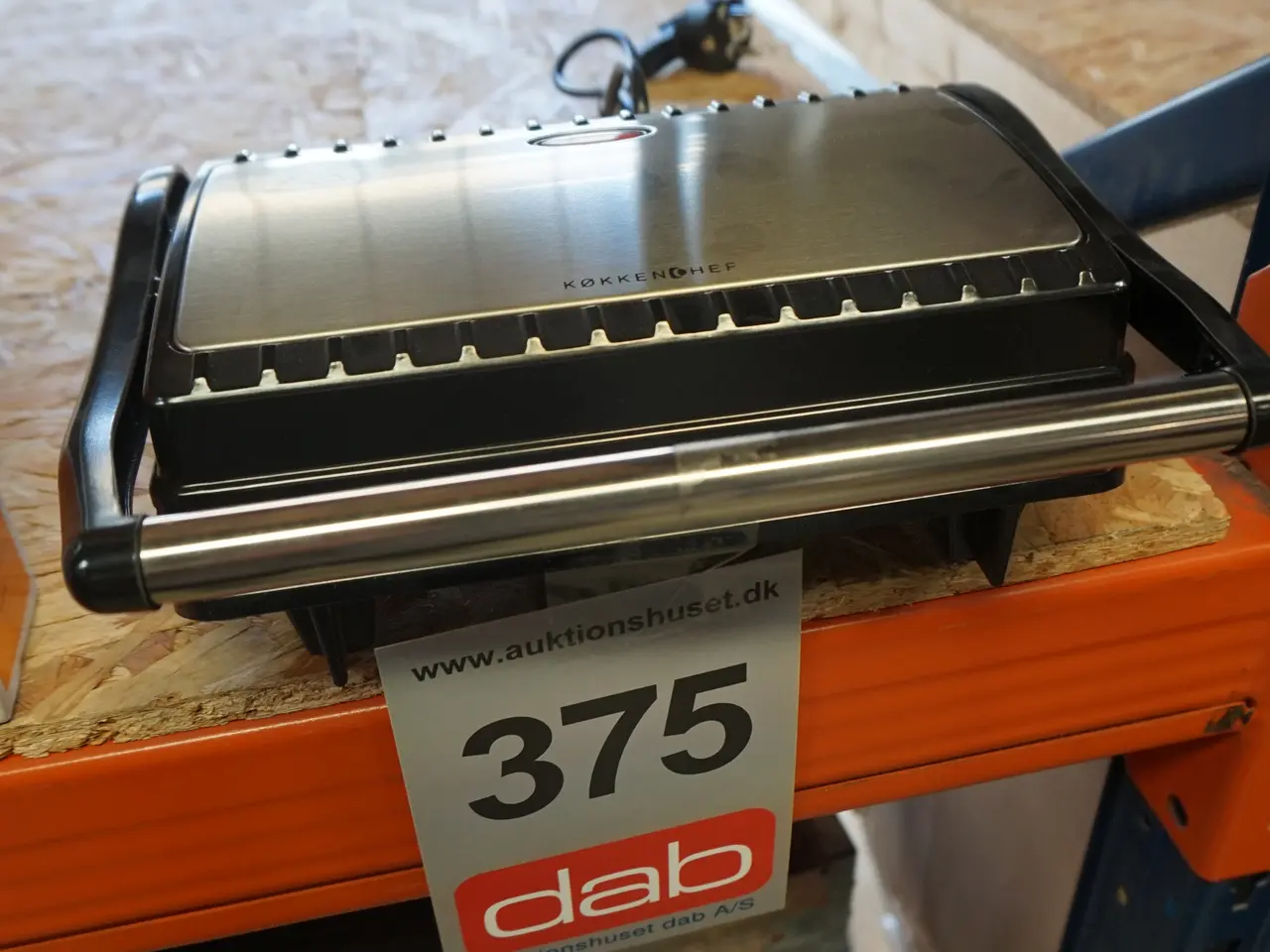 Billede 3 - Køkkenchef mini panini grill 800W