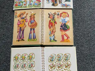 Glansbillede samling