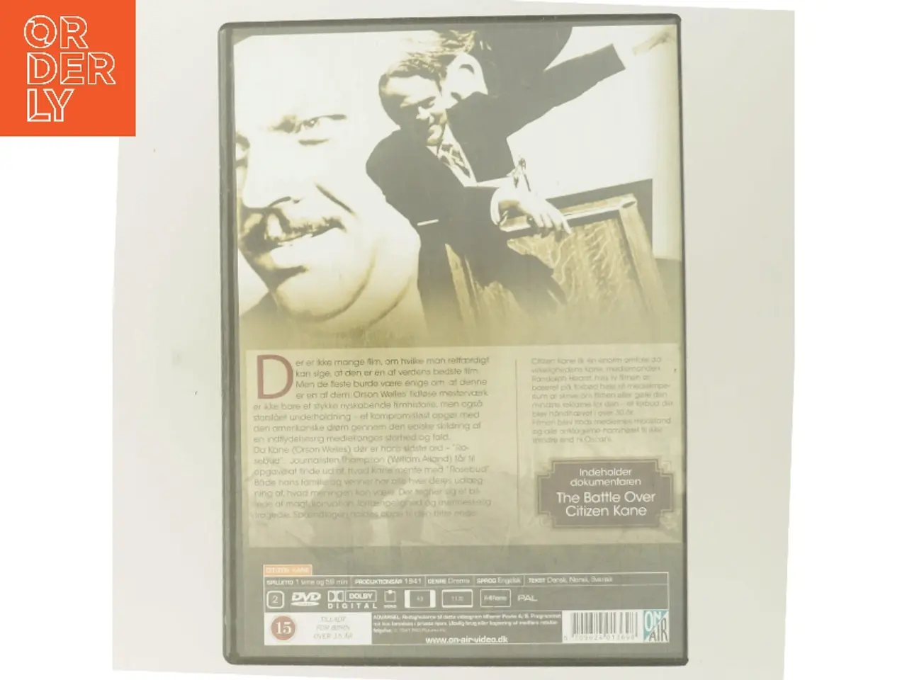 Billede 3 - Citizen Cane med Orson Welles (DVD)