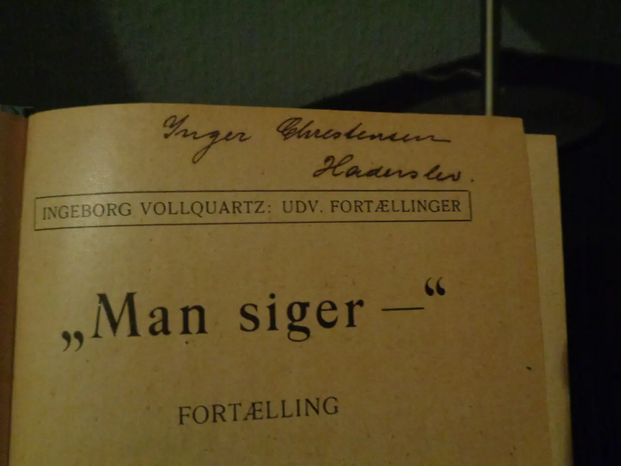 Billede 7 - Udvalgte fortællinger af Ingeborg Vollquartz