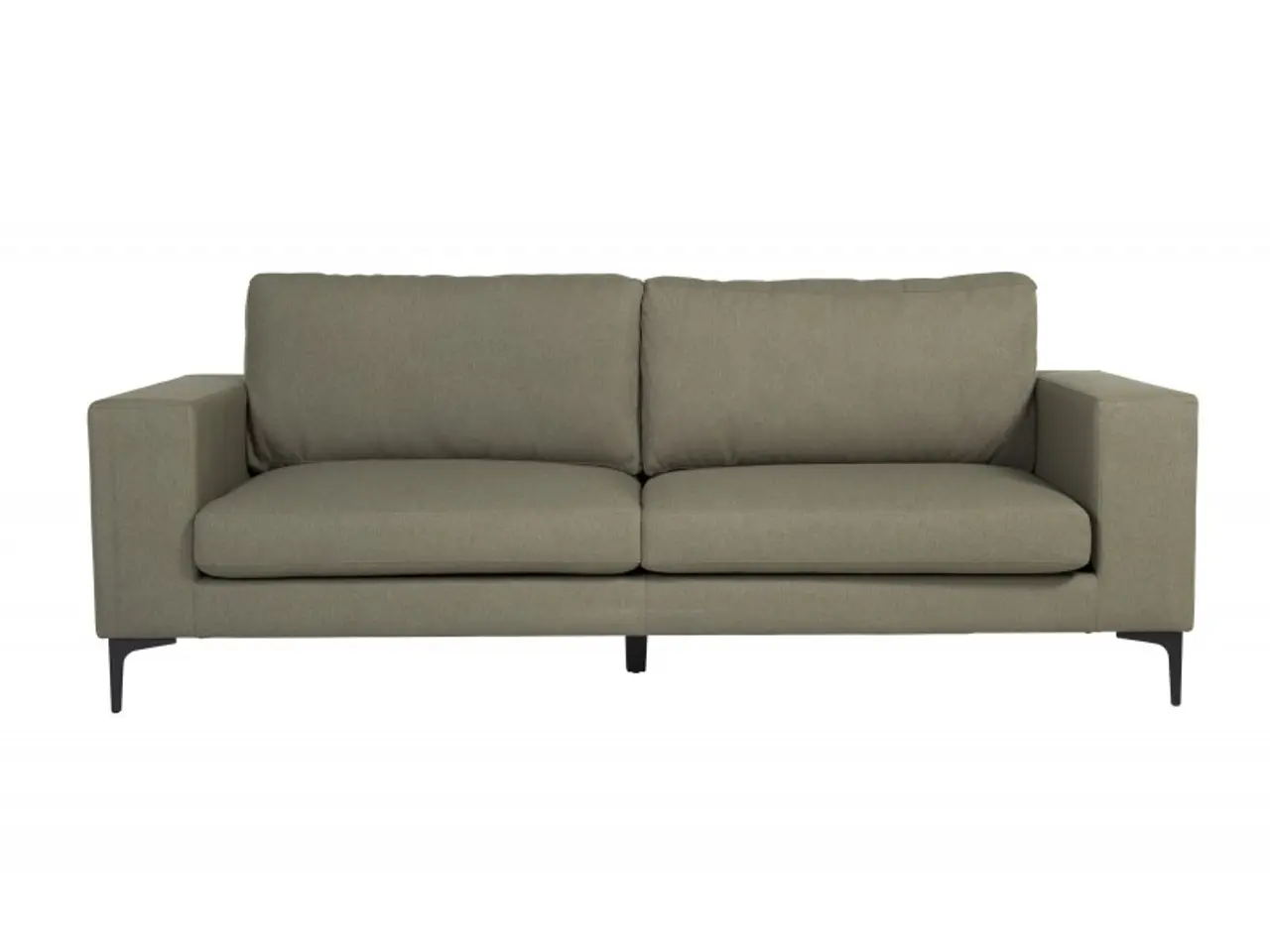 Billede 1 - Bolero 3 personers Sofa - Sort og Grøn