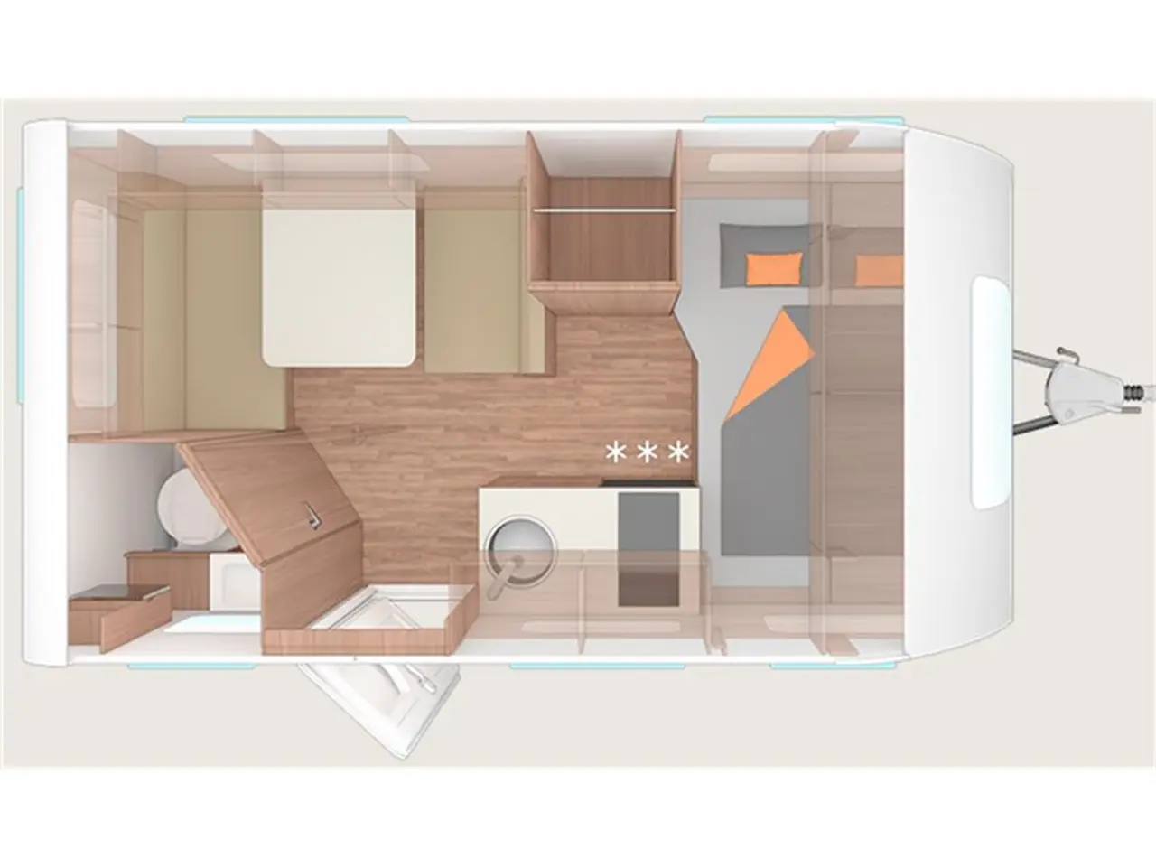 Billede 3 - 2022 - Weinsberg CaraCito 390 QD