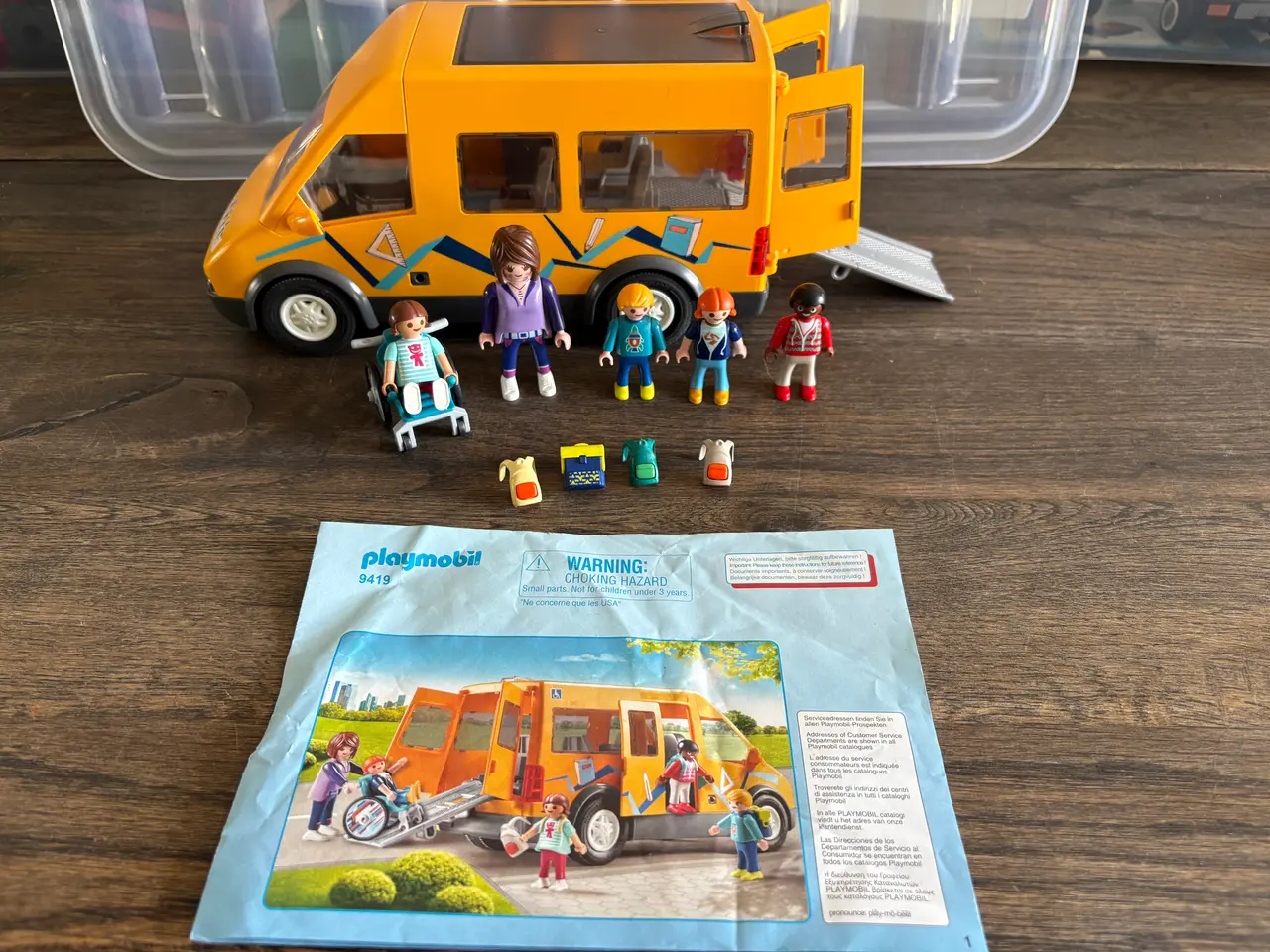 Billede 6 - PLAYMOBIL 9419 skolebus