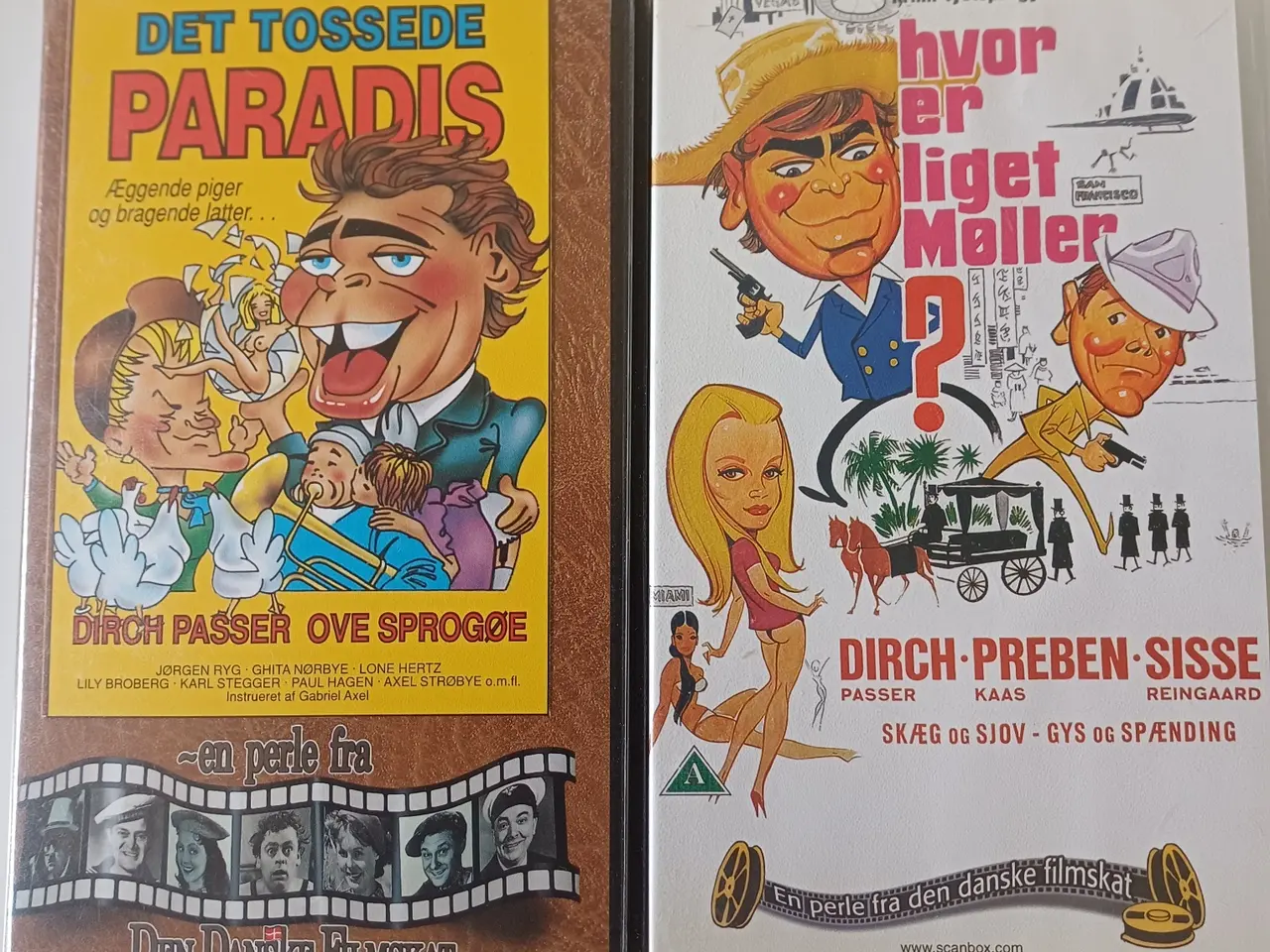 Billede 3 - Dirch Passer - Samling af VHS film