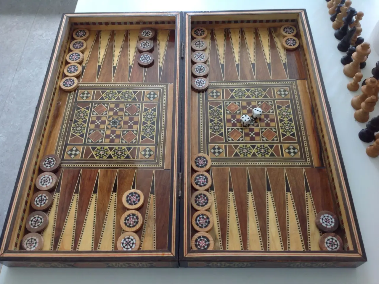 Billede 1 - Backgammon