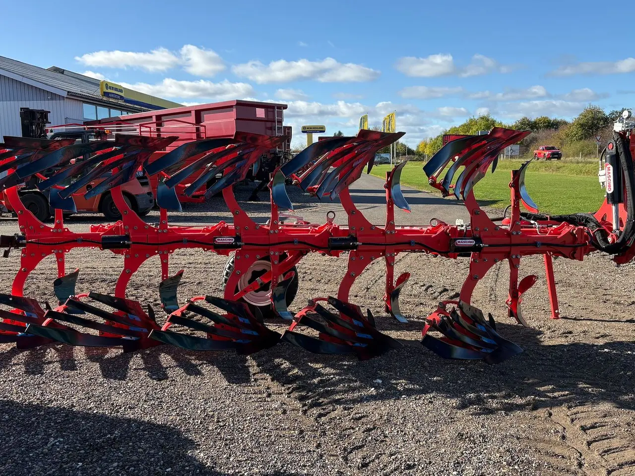 Billede 2 - Maschio Unico L 5+ Riste underplov, Hydr. stenudløer, Variable Furebredde