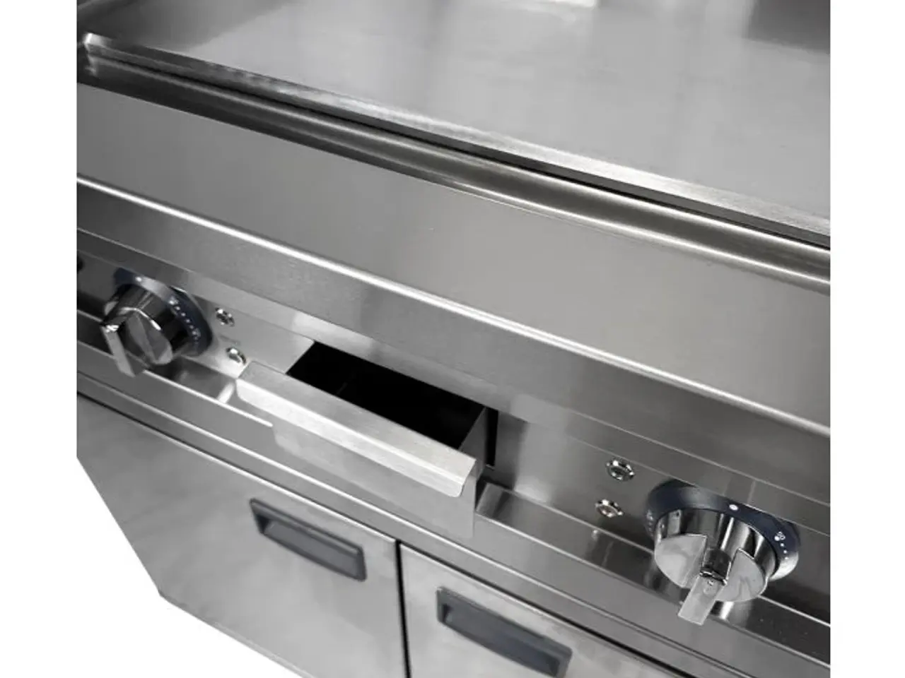 Billede 5 - Elektrisk stegeplade – B800 x D700 x H980 mm