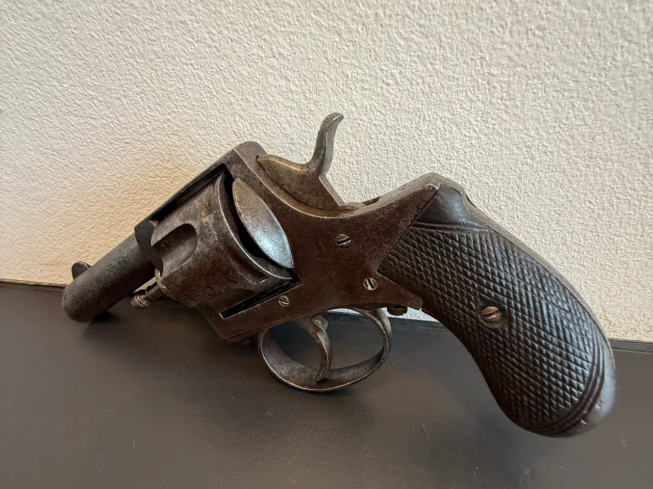 Billede 3 - Belgisk Bulldog revolver ca. 1880 – defekt – kræve