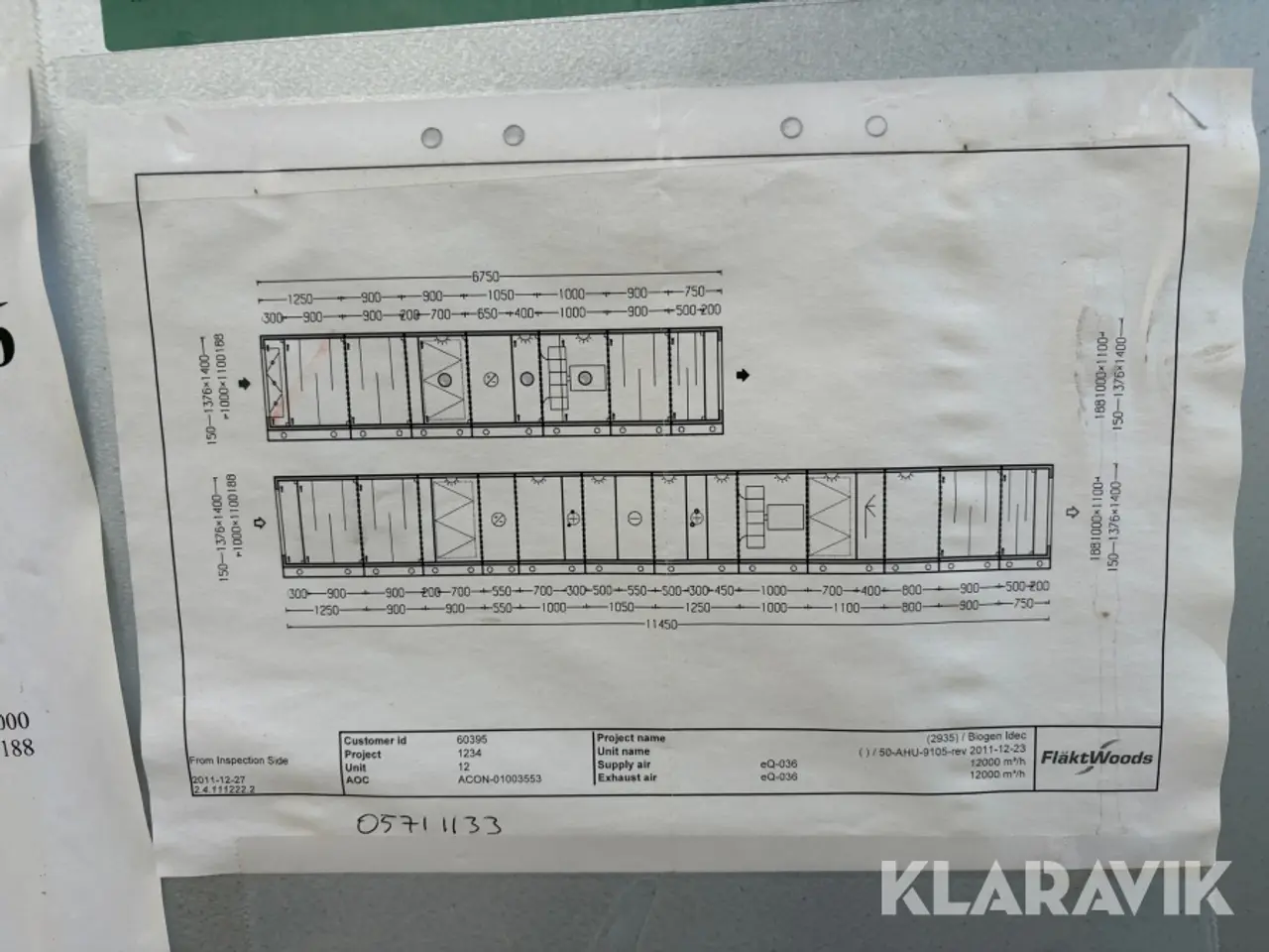 Billede 5 - Ventilationsaggregater / luftbehandlingsaggregater Fläktwoods 16styk