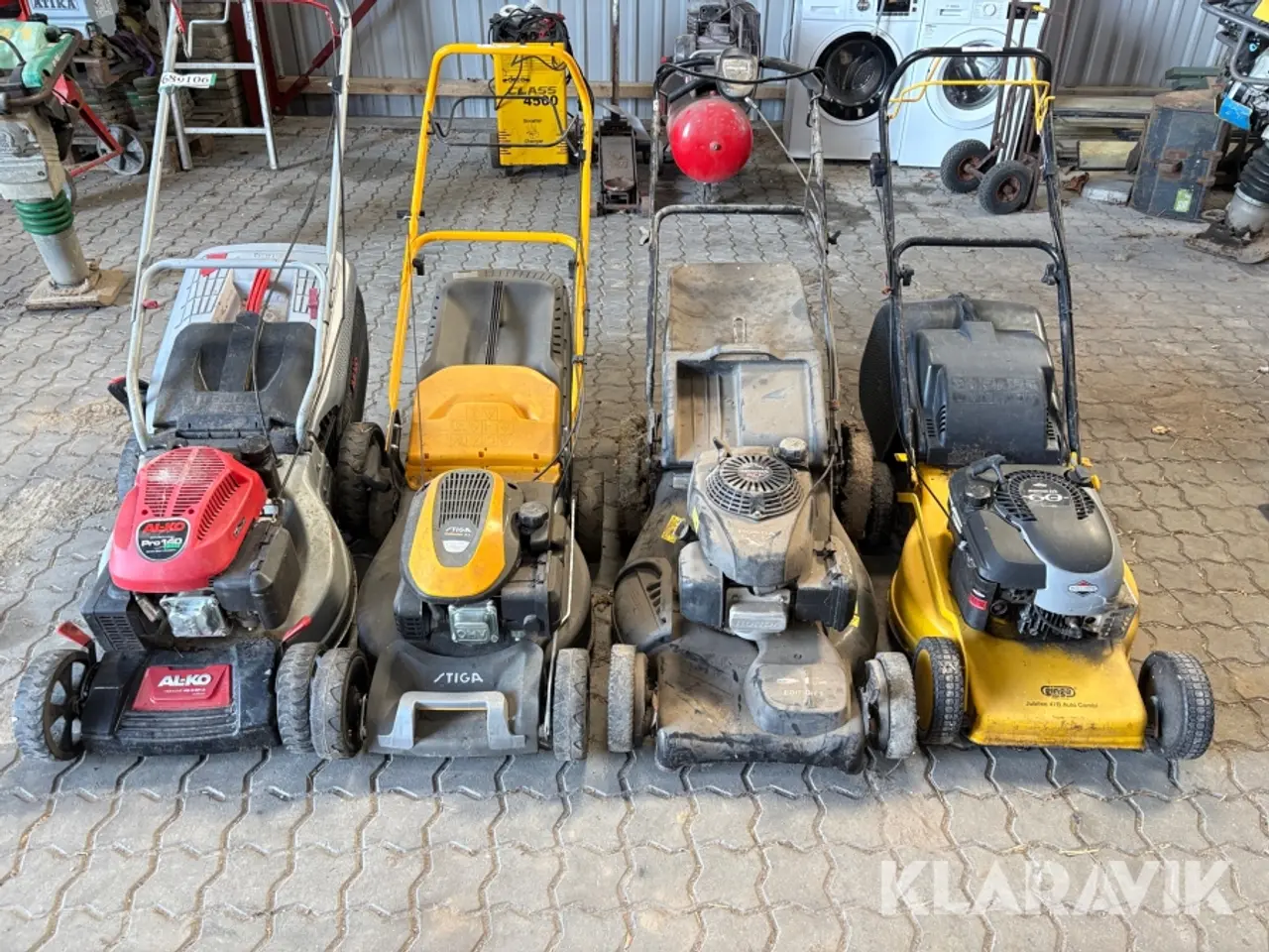 Billede 1 - Græsslåmaskine lot Alko/stiga/honda/ginge