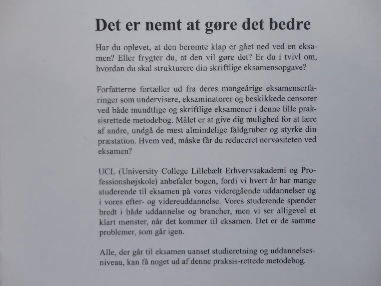 Billede 4 - Eksamen Bogen -