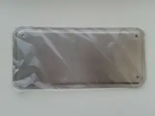 Husnummer/navneskilt i stål / galvaniset