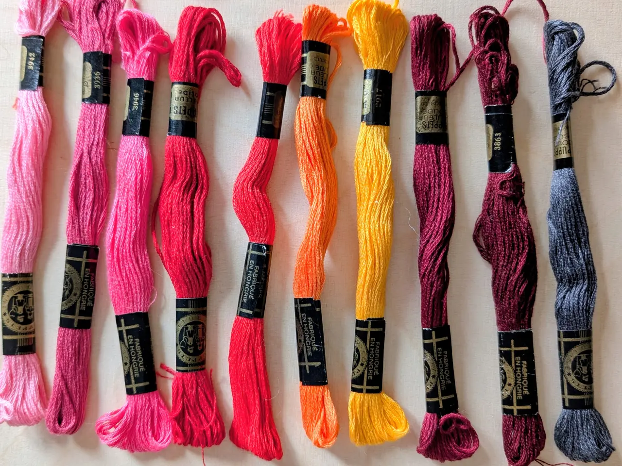 Billede 1 - Puppets Mouline broderigarn - Pose 17