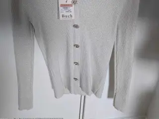 Buch Copenhagen creme cardigan, størrelse S/M