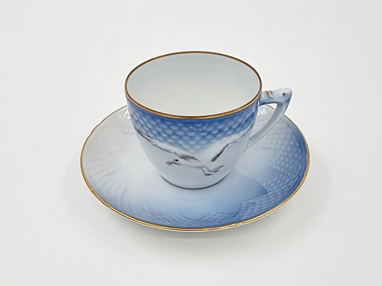Billede 1 - Mågestel Kaffekop nr. 305 Med Guldkant 1 sortering