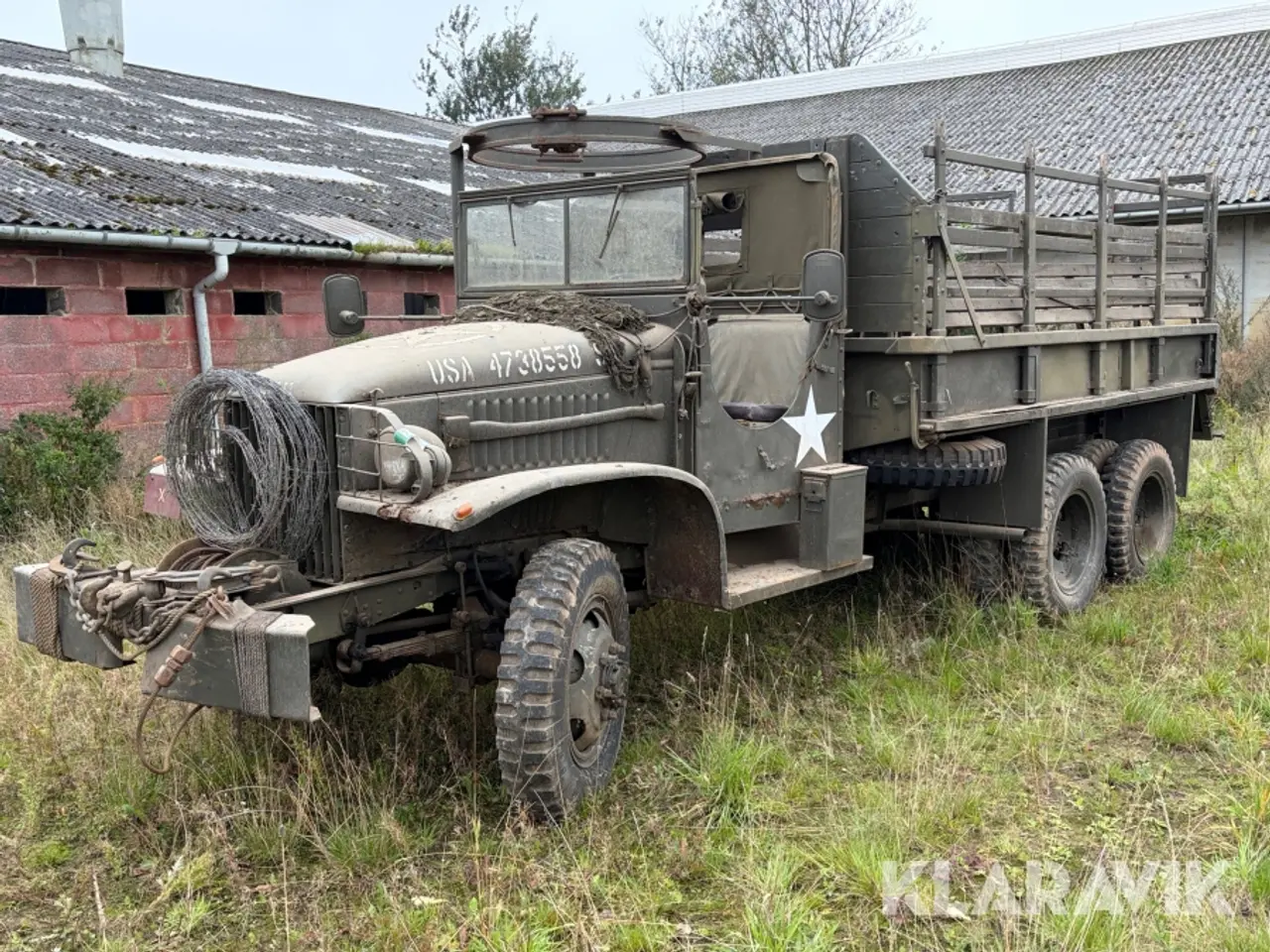 Billede 1 - Veteranlastbil GMC CCKW 353
