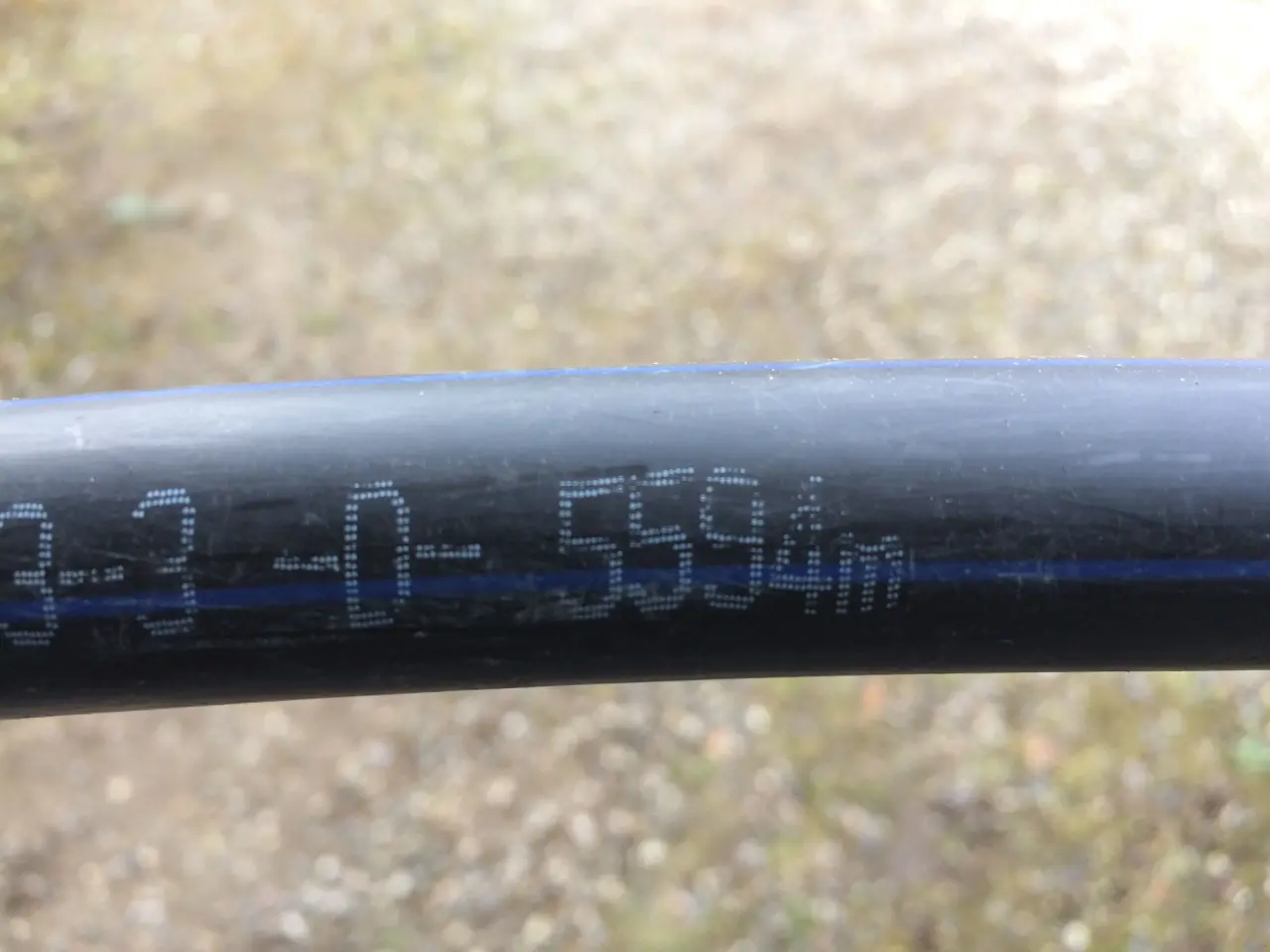 Billede 1 - PE Vandrør/slange kan også bruges til nedgravning.