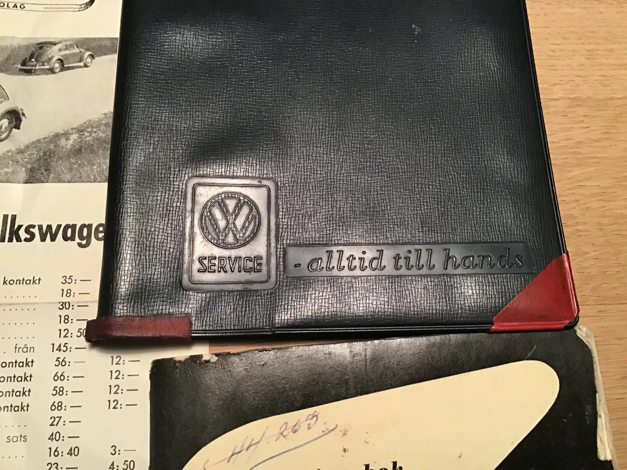Billede 2 - Vw instruktionsbog 1957 