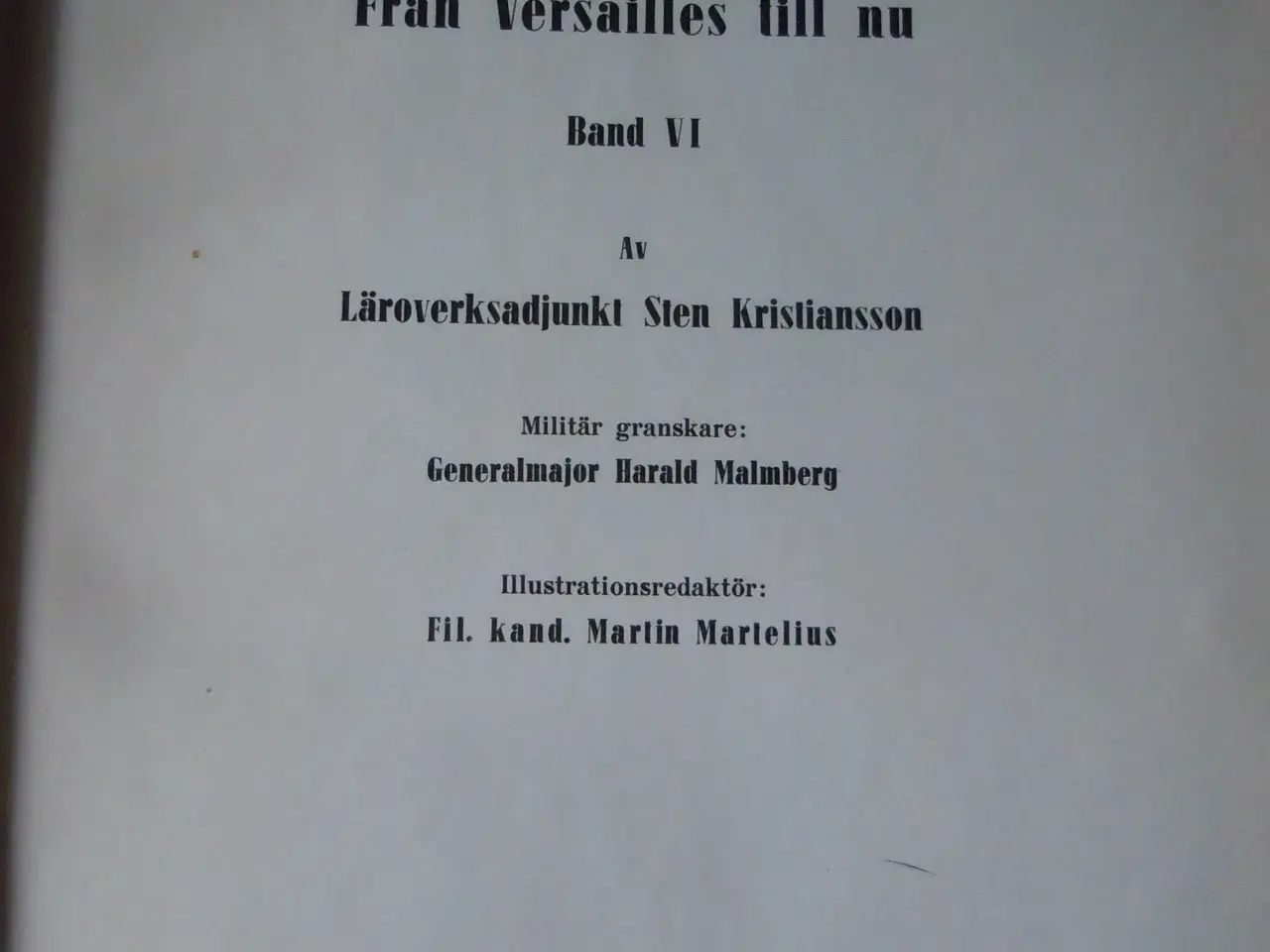 Billede 2 - Værldskriget i bild, 7 bind mm.