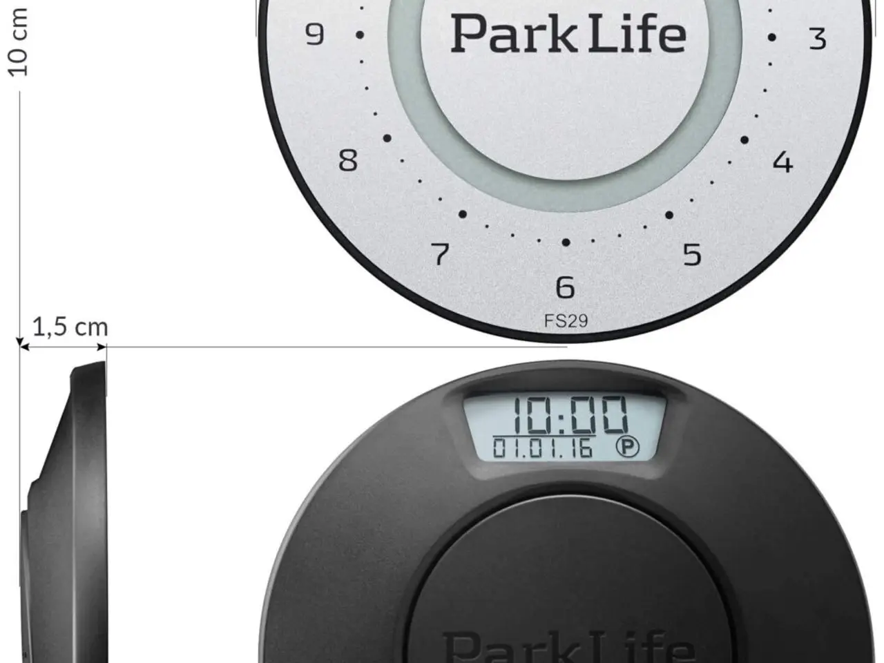 Billede 7 - Elektronisk P-skive Park Life Black FS29 120 kr.