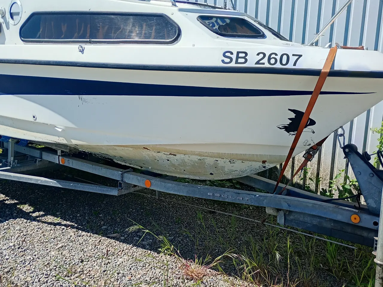 Billede 4 - Båd med påhængsmotor