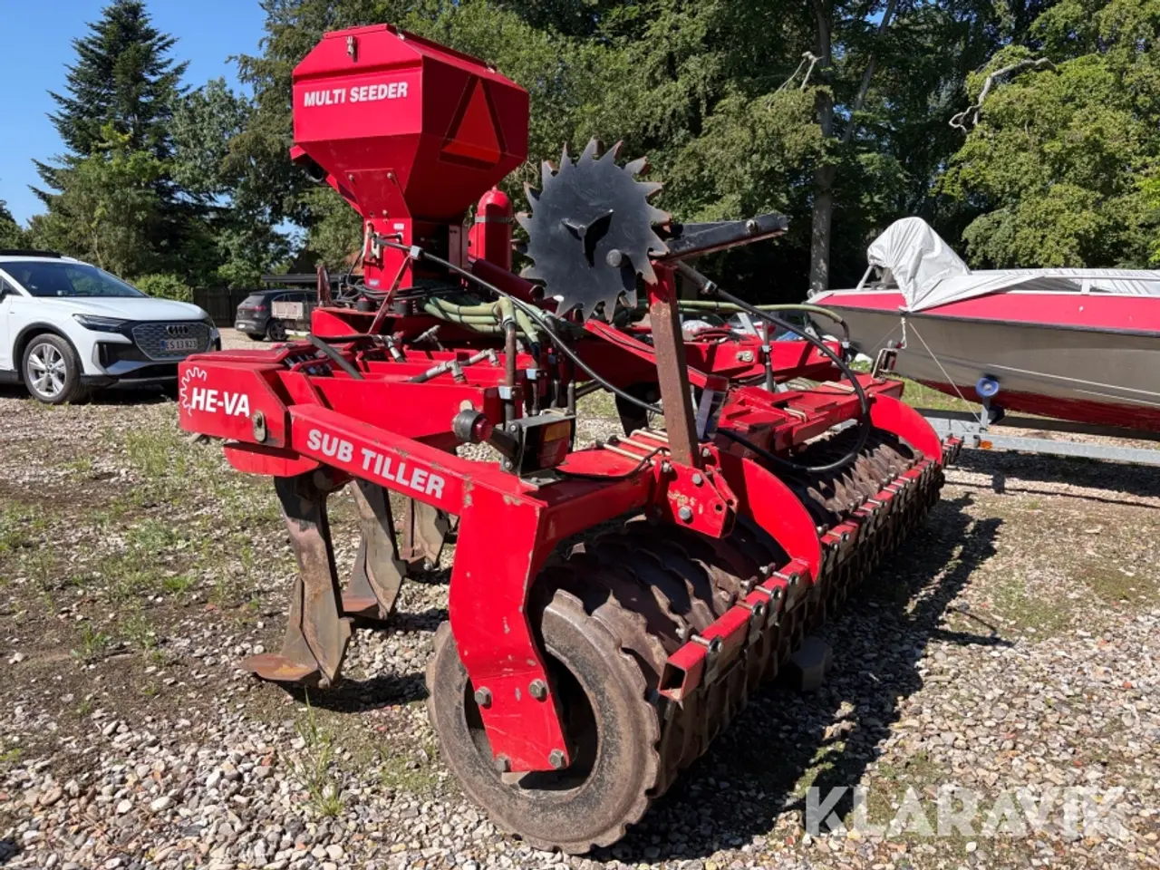 Billede 2 - Subsoiler HE-VA Sub-Tiller 7 tands med Multi Seeder