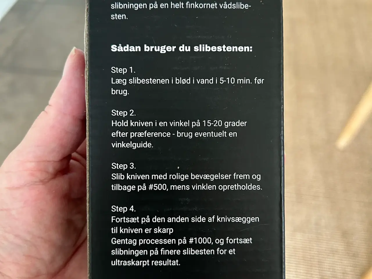 Billede 4 - Gastrotools vådslibesten 3 stk 